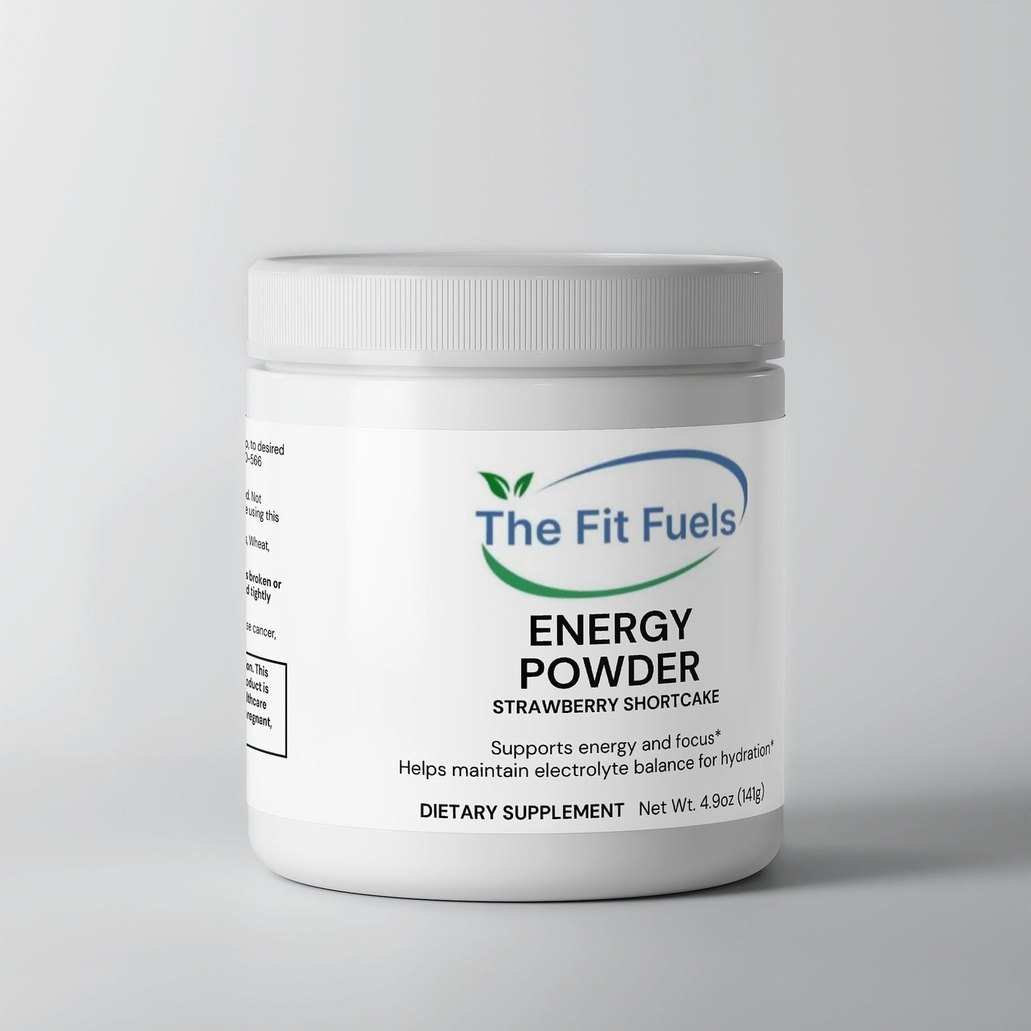 Energy Powder (Strawberry Shortcake)