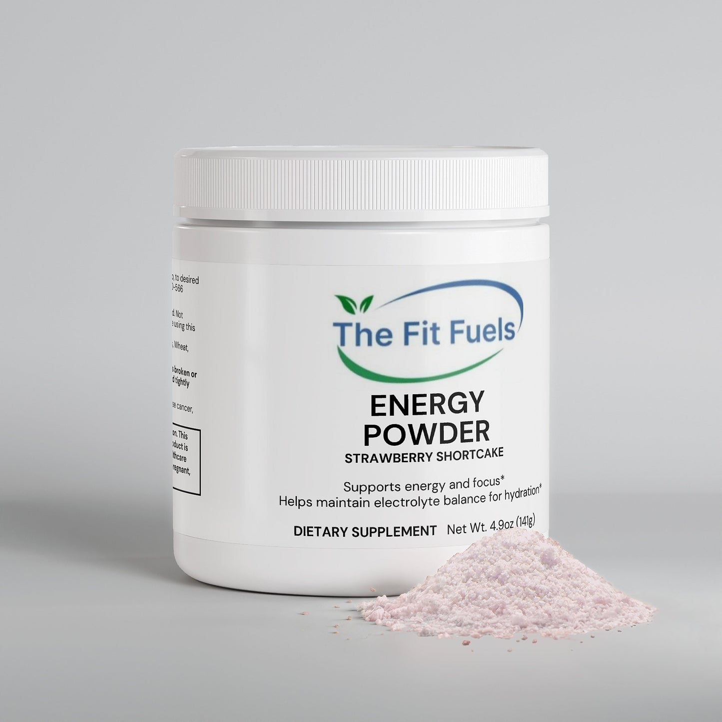 Energy Powder (Strawberry Shortcake)